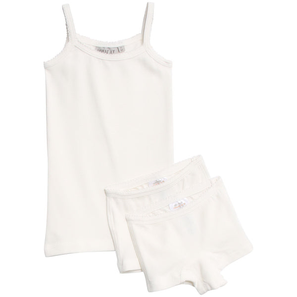 Girl Underwear White - Wheat Kids Clothing