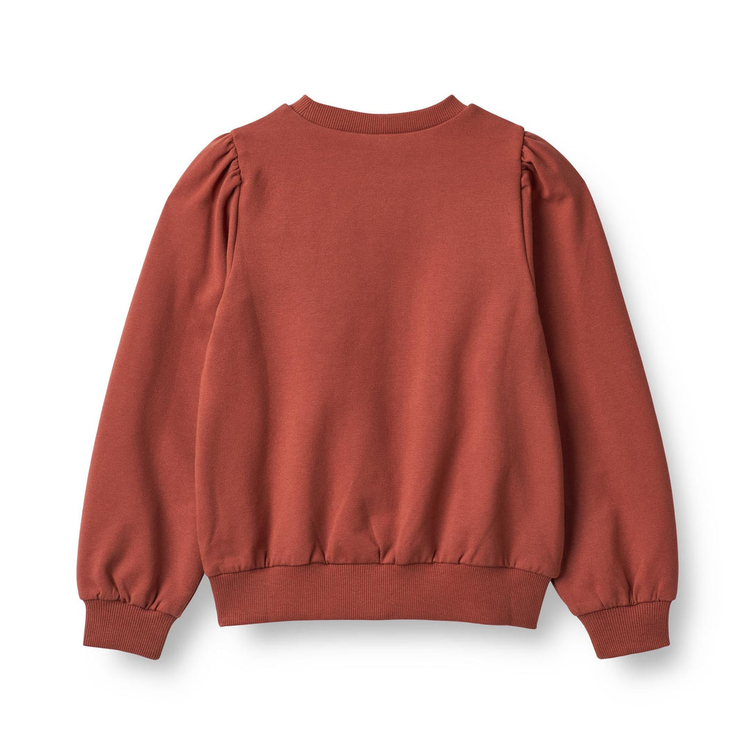 Sweatshirt Vega Embroidery - Wheat Kids Clothing