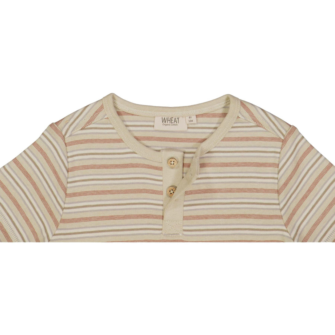 Wheat Kids SALE T-Shirt Bertram Dusty Stripe