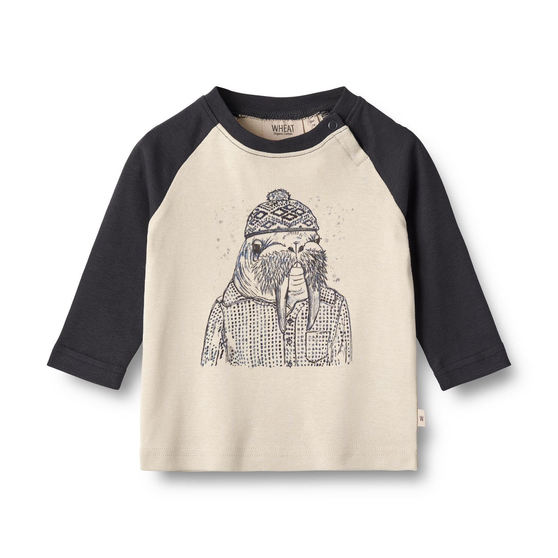 T-Shirt Walrus - Wheat Kids Clothing