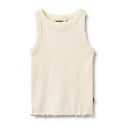 Rib Top Minka — Ivory