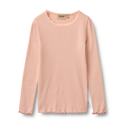 Rib T-Shirt Reese — Rose Cloud