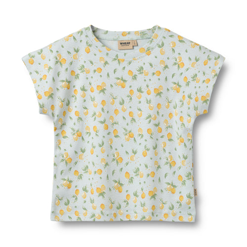 T-shirt S/S Bette — Summer Blue Citrus