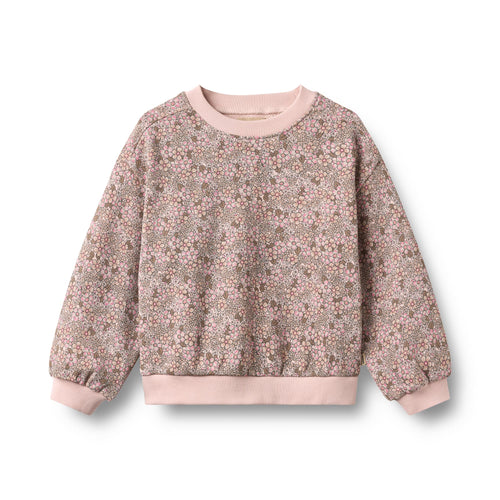 Sweatshirt Lia — rose brown flowers