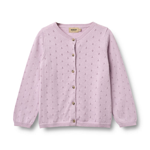 Knit Cardigan Maia — Lavender
