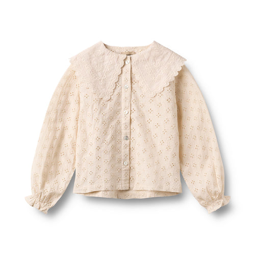 Shirt Flora —  almond peach