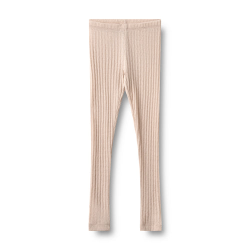 Wool Silk Leggings Agi — pale lilac