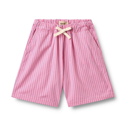 Shorts Coral — Pink Stripe