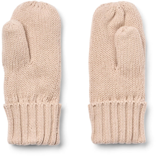 Jacquard Mittens Cotta