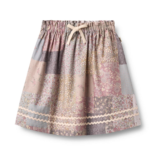 Skirt Nya — patchwork flowers