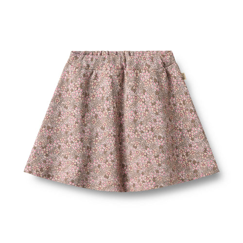 Sweat skirt Manuella — rose brown flowers