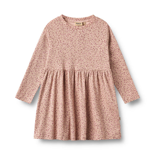 Jersey Dress Sessa — dime rose small flowers
