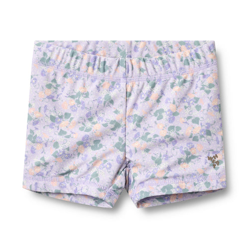 Swim Shorts Niki — purple light petunias