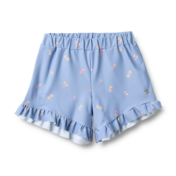 Swim Shorts Isabella morning sky hearts