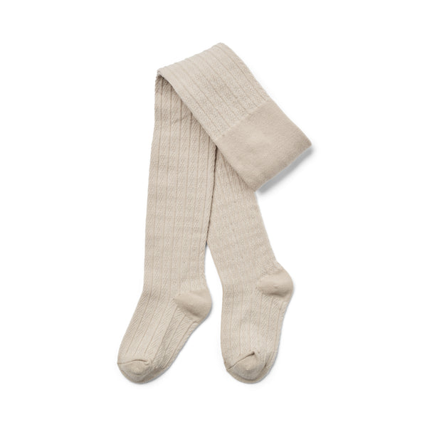 Wool Lace Tights Karla offwhite