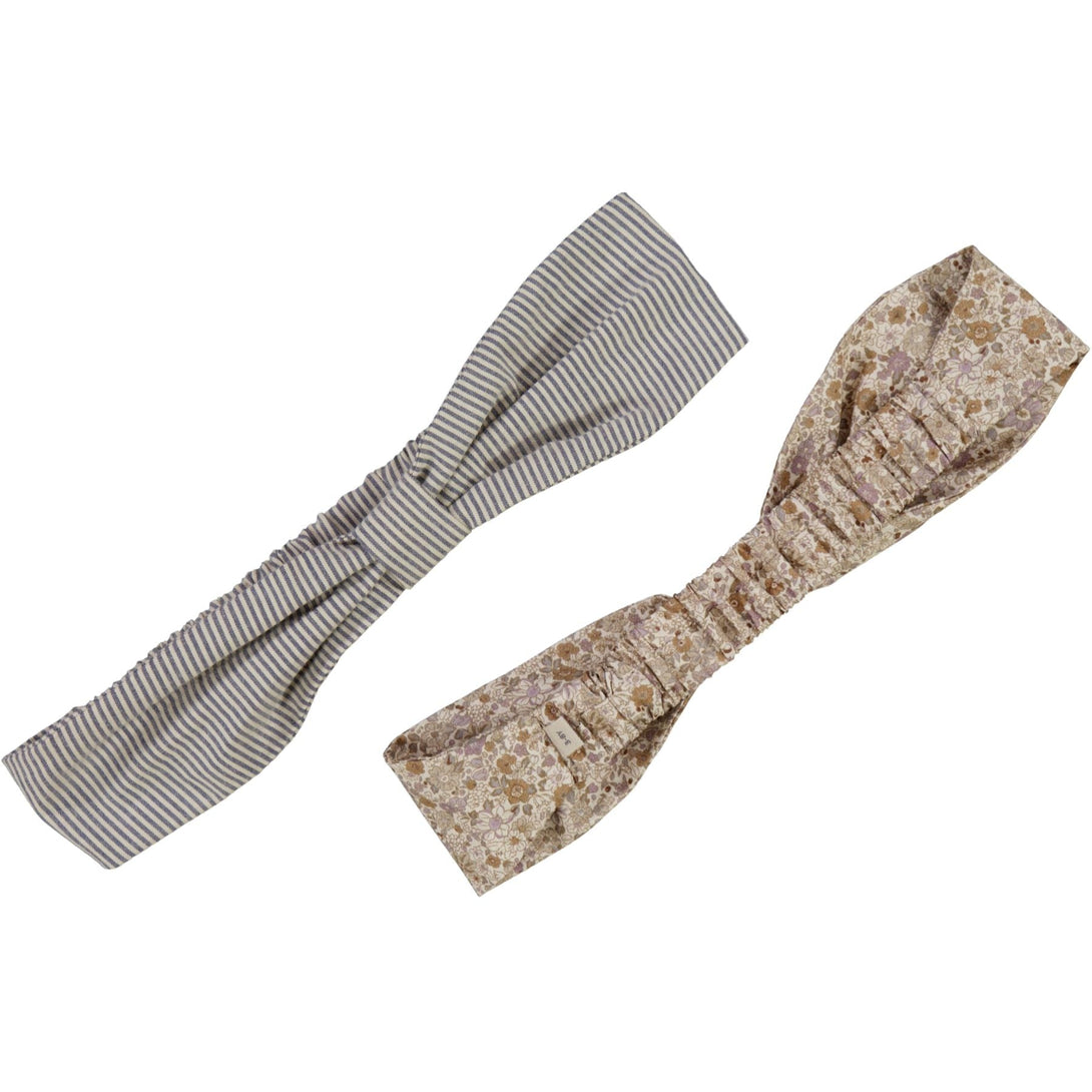 2 Headband Edel Soft Lilac Flowers - Wheat Kids Clothing