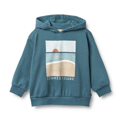 Sweatshirt L/S Francis — Blue Teal