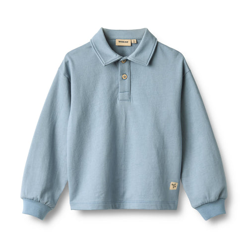Sweat T-Shirt Mads — faded denim