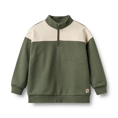 Half Zip Sweatshirt Matteo — thyme