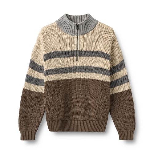 Half Zip Jumper Simo — dry wood
