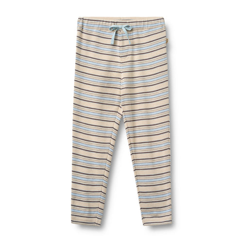 Jersey Pants Manfred — multi blue stripe