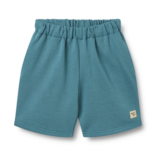 Sweat Shorts Aksel — Blue Teal