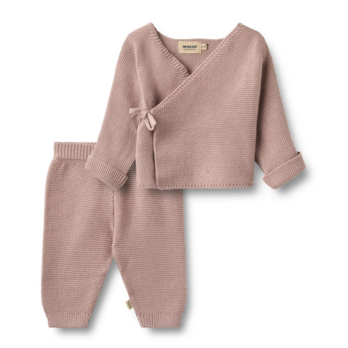 Giftbox Indigo Baby Set — dry rose