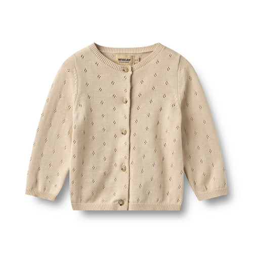Knit Cardigan Maia baby — offwhite