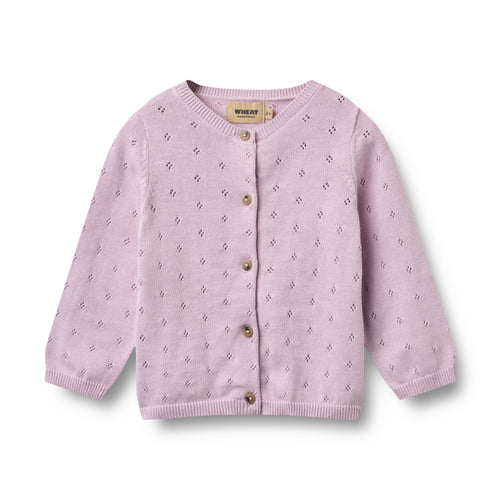 Knit Cardigan Maia — Lavender