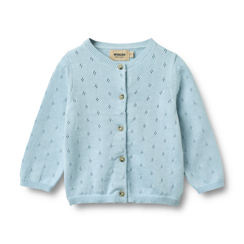 Knit Cardigan Maia — Summer Sky