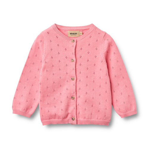 Knit Cardigan Maia — Bubblegum