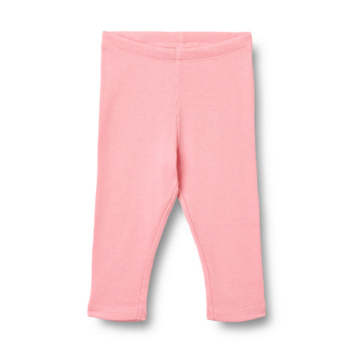 Rib Leggings Maddy — Bubblegum