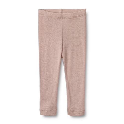 Wool Leggings Agi — dry rose