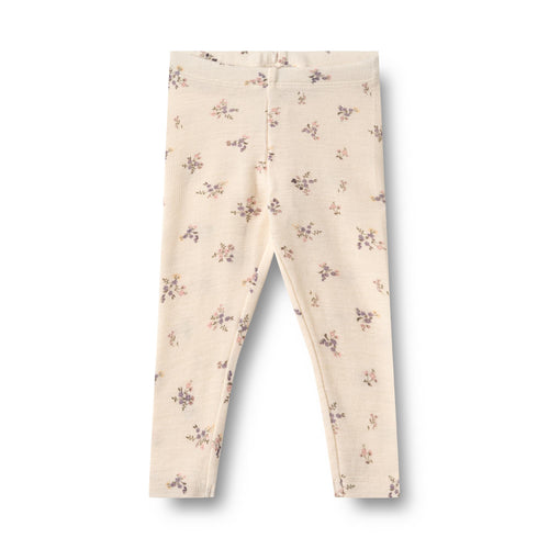 Wool Leggings Agi — eggshell flowers