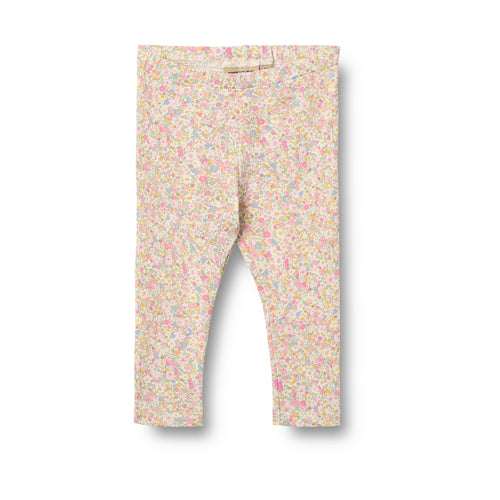 Leggings Jules — blush flower meadow