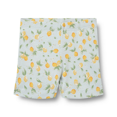 Bike Shorts Anne — Summer Blue Citrus