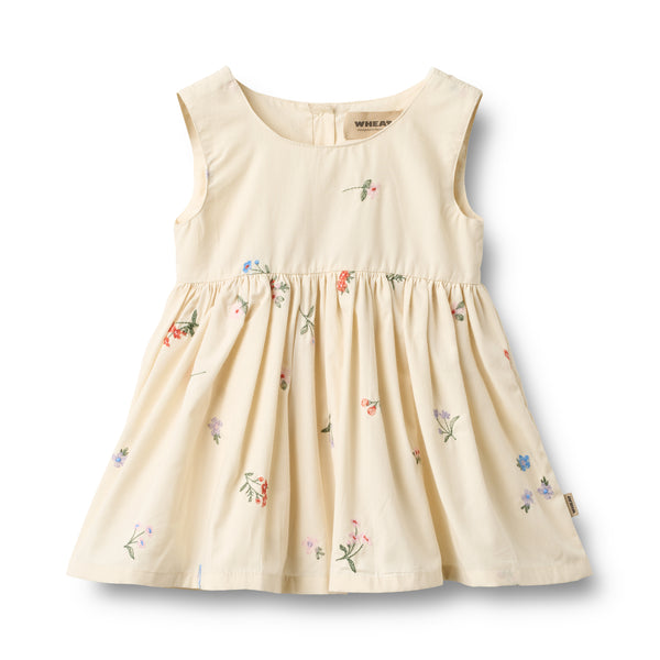 white christmas dresses Organic Cotton Baby Girl Dress