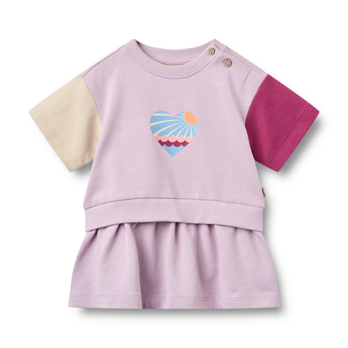 Sweat Dress Mey — lavender glow