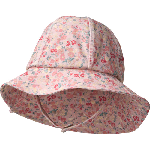 UV Sun Hat Bora — powder flowers and seashells