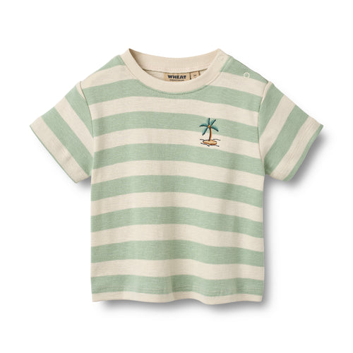 T-shirt Liam — Mint Stripe