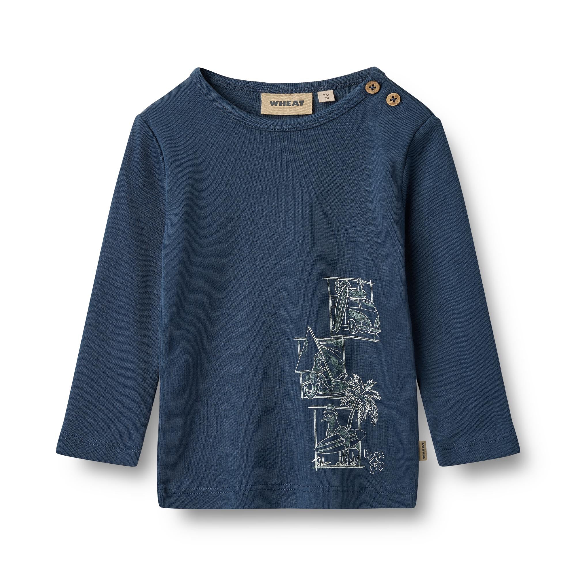 ★ TOOMUCHTAX★ Hydrate Hotfix Baby T-Shirt Navy T25SSTS79N HYDRATE HOTFIX BABY T-SHIRT (BLACK) - TOOMUCHTAX