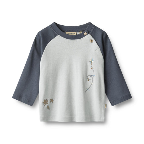 T-shirt Darrin Block — mellow sky