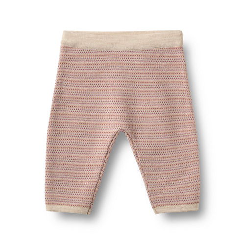 Knit Trousers Neel — rose