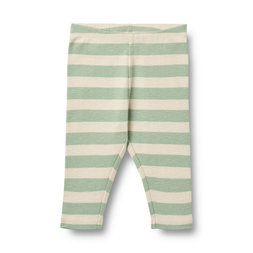 Jersey Pants Silas — Mint Stripe