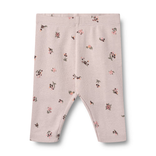 Jersey Pants Silas — lilac flowers