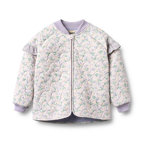 Thermo jacket Stjerna purple light petunias