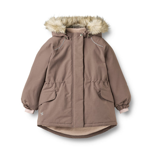 Jacket Mathilde — plum truffle