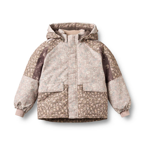 Technical Jacket Lausto — dry rose flowers