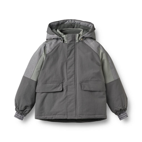 Technical Jacket Lausto — dark charcoal