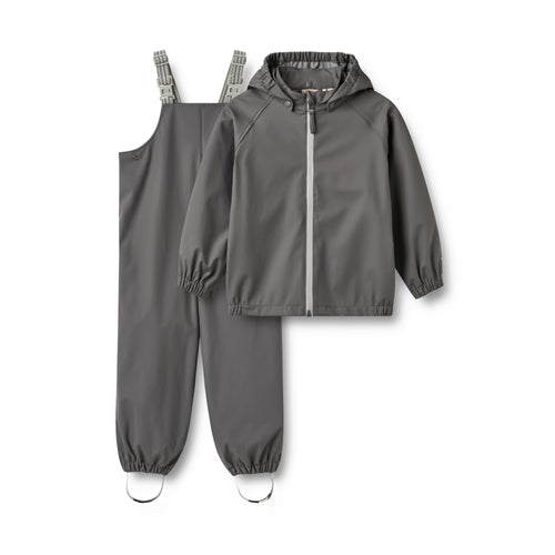 Rainwear Charlie Set — dark charcoal